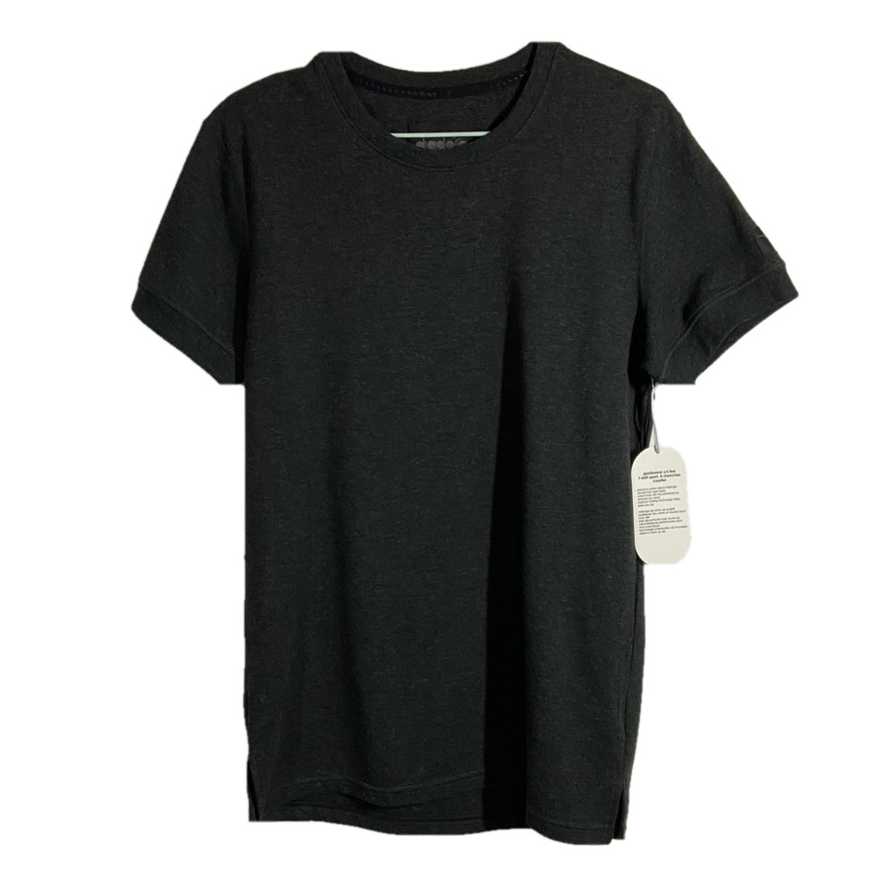 DIADORA MENS KNIT GREY TOP SIZE S COTTON/POLY GREY NWT